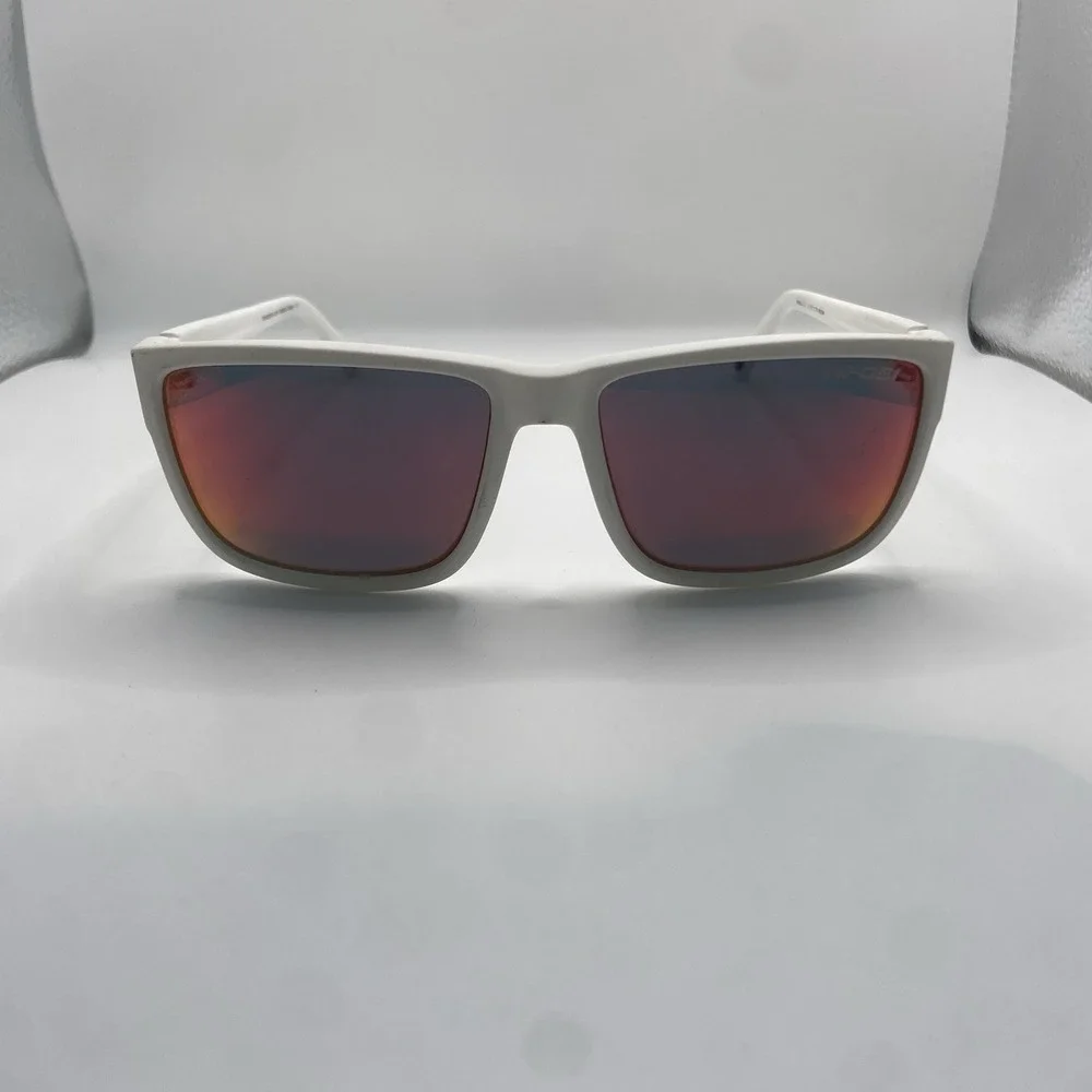 Tifosi Optics Hagen XL Sunglasses Matte White,‎ w/Smoke Red Mirror Lenses Read